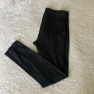 All in motion leggings, full length with pocket, size M, black